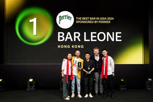 BAR LEONE DI HONG KONG DINOBATKAN SEBAGAI THE BEST BAR IN ASIA, DITAJA OLEH PERRIER, APABILA SENARAI ASIA'S 50 BEST BARS 2024 DIUMUMKAN