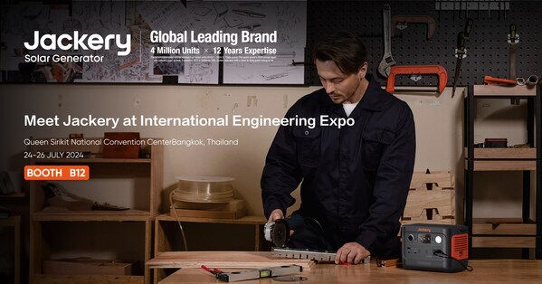 Jackery to Present Advanced Energy Solutions at International Engineering Expo in Bangkok
