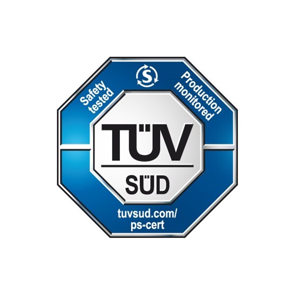 TÜV南德儿童睡袋安全认证标志（可附在认证产品上向消费者展示该产品已通过权威认证）