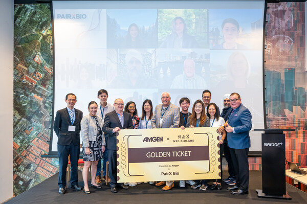 PairX Bio named winner of the Amgen x NSG BioLabs Golden Ticket Awards 2024.