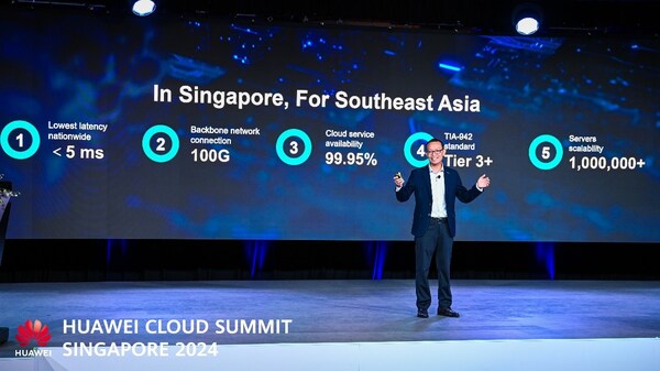Rex Lei, Managing Director of Huawei Cloud Singapore