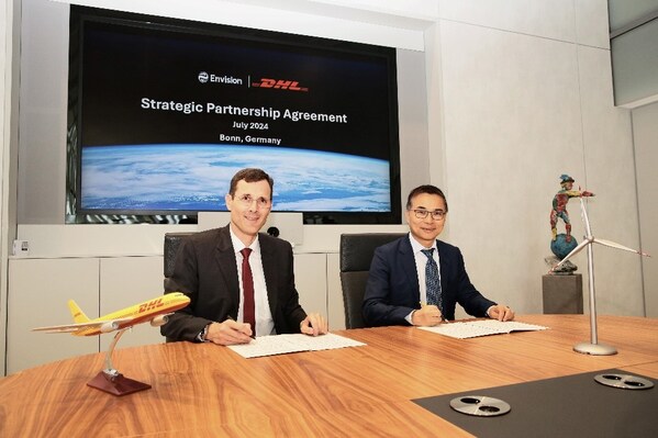 DHL与远景签署战略合作伙伴协议 在物流与能源领域开展可持续创新