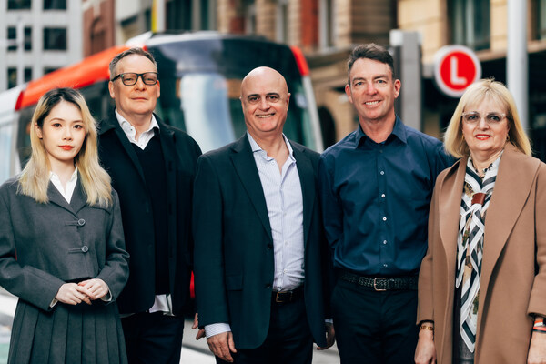 We Love Sydney Independents Team
From left to right: Catherine Yang, Geoff Alder, Sam Danieli, Scott Davis, Dr. Mira Andric