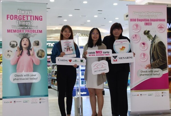 A.Menarini, CARiNG Pharmacy Malaysia, and ACT4Health have partnered to raise awareness and facilitate early detection of Mild Cognitive Impairment (MCI), a condition where cognitive abilities decline.  

(L-R) Bu Min Yee, Senior Training Executive/Pharmacist at CARiNG Pharmacy; Professor Dr Tan Maw Pin, Geriatric Medicine Consultant and Managing Director of ACT4Health Sdn Bhd; Josie Ong, Commercial Director of A. Menarini Singapore Pte Ltd (Malaysia branch).