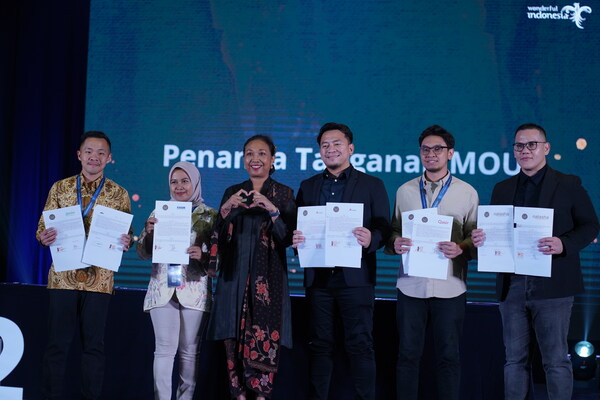 Indonesia Co-Branding Forum (WICF) II 2024: Collaboration by the Ministry of Tourism and Creative Economy with 184 Multi-Industry Brands (PRNewsfoto/Indonesia's Ministry of Tourism and Creative Economy)