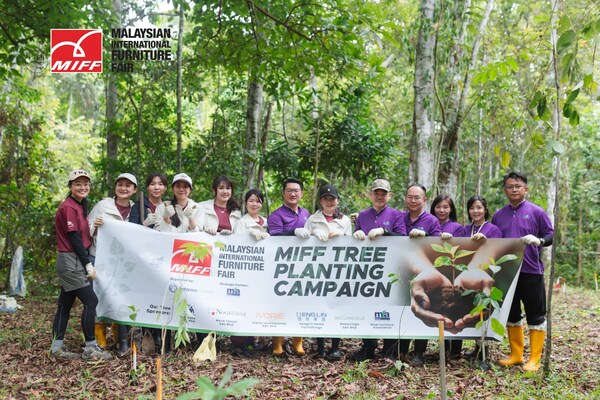 MIFF Tree Planting Activity Group Photo