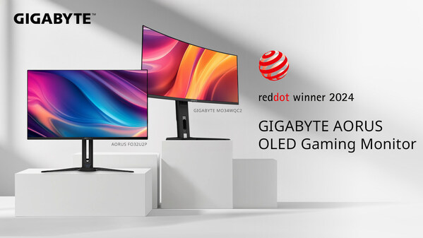 เกมมิ่งมอนิเตอร์ OLED ของ GIGABYTE คว้ารางวัล Red Dot Design Award พร้อมได้รับการชื่นชมจากสื่อต่างๆ