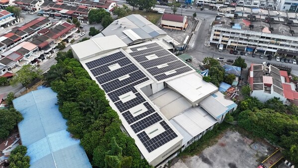 The 353 kWp power plant in Malaysia using Yingli Solar products