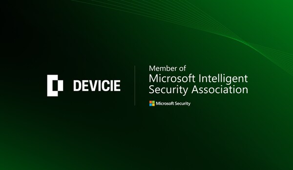 Devicie is now a member of the Microsoft Intelligent Security Association.