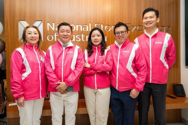 Board members of Nuren Group Limited (L to R) Leigh Zhang, Prof Wong Kong Yew, Petrina Goh, Kelvin Leow, Dato YK Eng