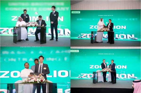 Zoomlion Signs Agreement with Saudi Arabian Partners