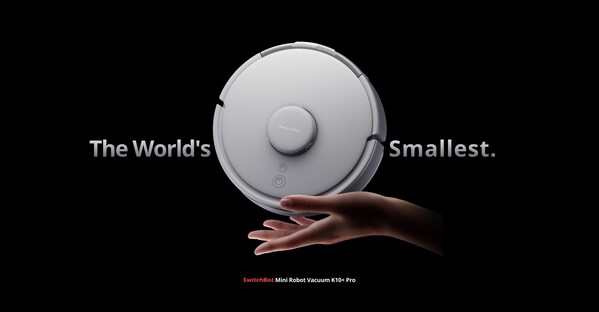 SwitchBot Introduces Mini Robot Vacuum K10+ Pro for Ultimate Corner and Edge Cleaning Experience