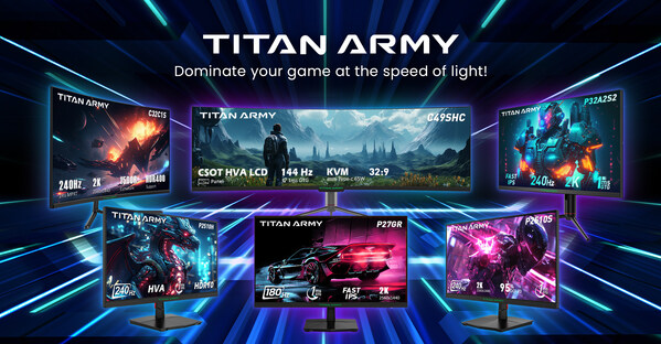 TITAN ARMY GAMING MONITORS