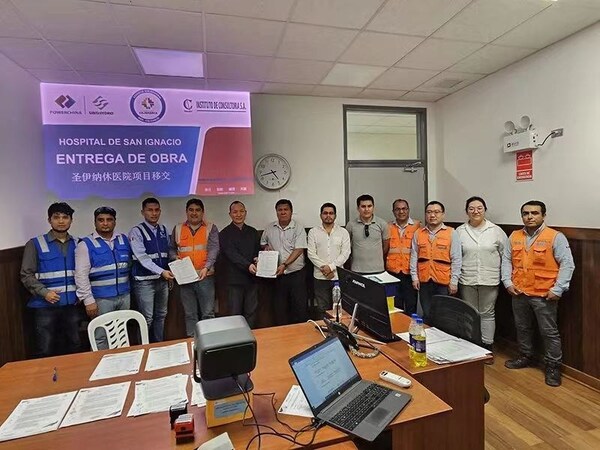 Top Stories Tamfitronics The San Ignacio Hospital project in Peru was officially handed over