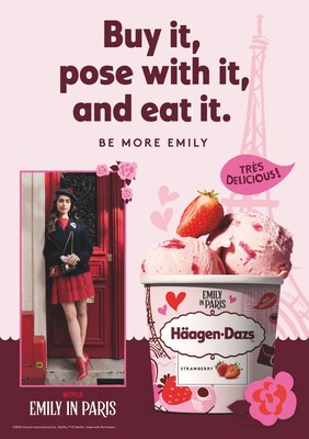 HÄAGEN-DAZS ANNOUNCES GLOBAL PARTNERSHIP WITH EMILY IN PARIS TO BRING ...