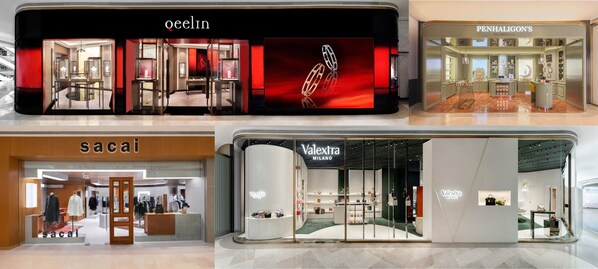 Qeelin，Penhaligon's，Sacai，Valextra已率先于Galleria盛大開業(yè)