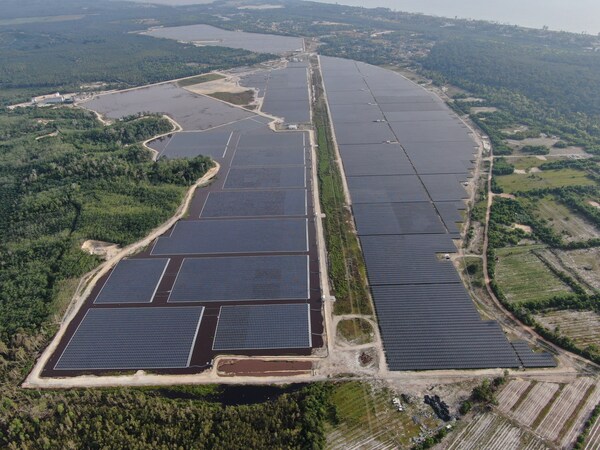 100MWac hybrid solar farm in Merchang, Terengganu, Malaysia - the largest hybrid solar project in Malaysia