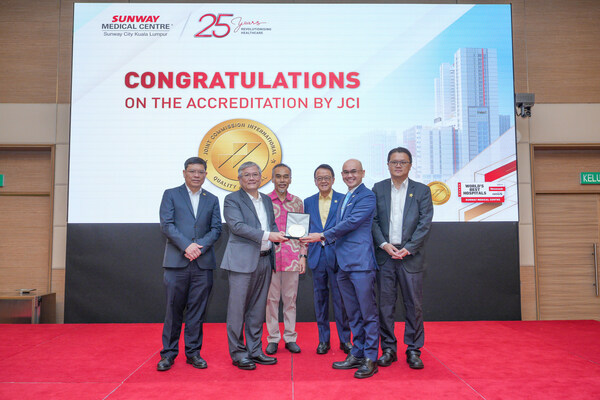 Sunway Medical Centre, Sunway City Awarded JCI Gold Seal of Approval