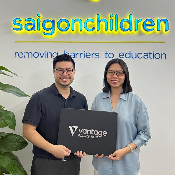 Vantage Foundation hỗ trợ tổ chức từ thiện Saigon Children's Charity