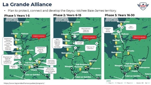 La Grande Alliance (CNW Group/Patriot Battery Metals Inc.)