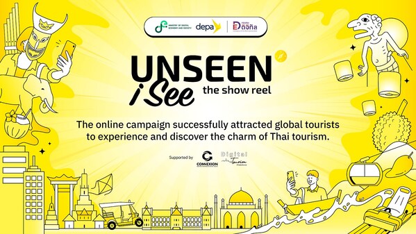 depa's 'UNSEEN i See The Show reel' Attracts Global Tourists to Thailand