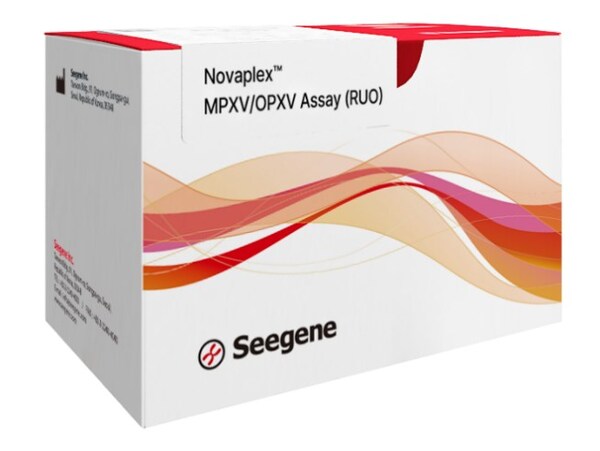 Seegene develops mpox PCR test assays: Novaplex? MPXV/OPXV Assay (RUO) and Novaplex? HSV-1&2/VZV/MPXV Assay (RUO)