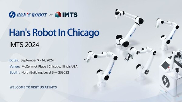 Han's Robot to Showcase Advanced Collaborative Robots at IMTS 2024