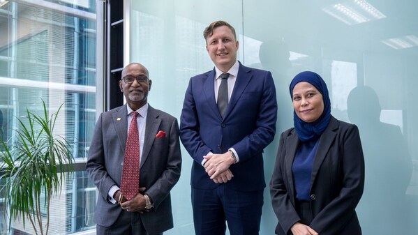 From L-R: Raju K.  Ramasamy (incoming Partner), Reuben Van Dijk (Director), Maria Omar (Compliance Director) of Melbourne Capital Group Ltd