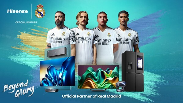 Hisense becomes the new official sponsor of Real Madrid