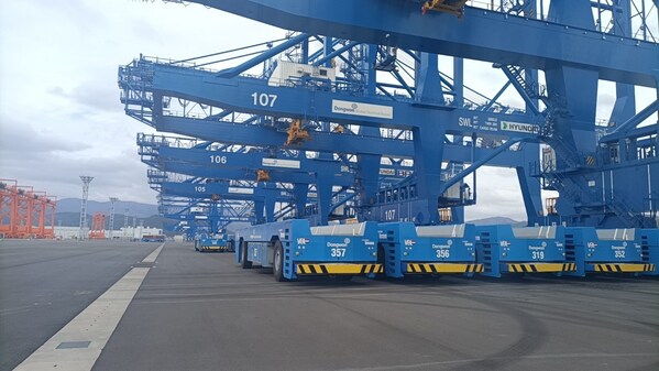 VDL's Automated Guided Vehicles with Durapower battery system to be used in South Korean Port Image: Durapower Group