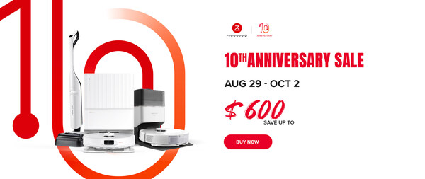 Roborock Australia 10th Anniversary Sale