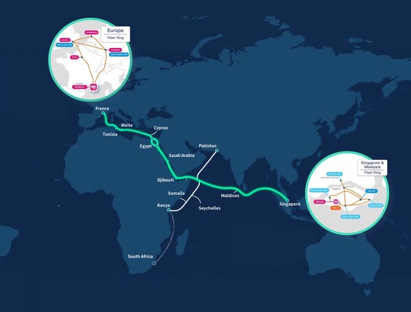 China Mobile International Activates PEACE Cable, Linking Singapore and France to Foster Global Connectivity