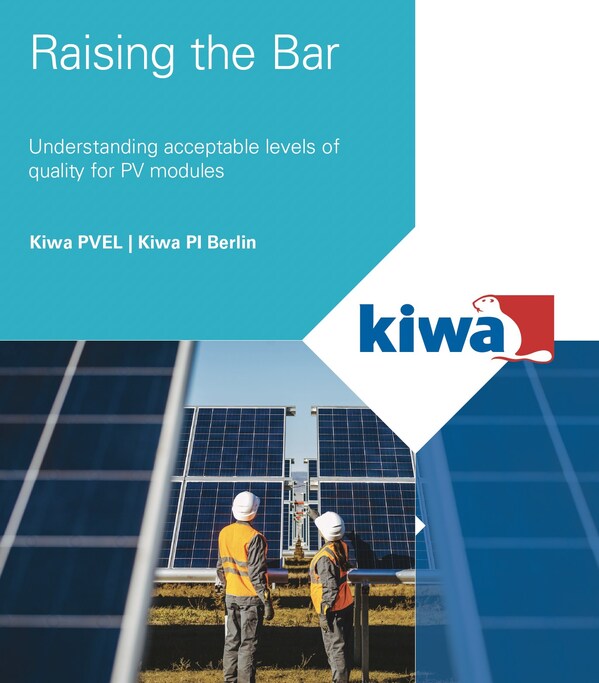 Kiwa PVEL and Kiwa PI Berlin Release White Paper Defining PV Module Quality Requirements