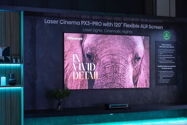 Hisense Laser Cinema PX3 PRO is the first 