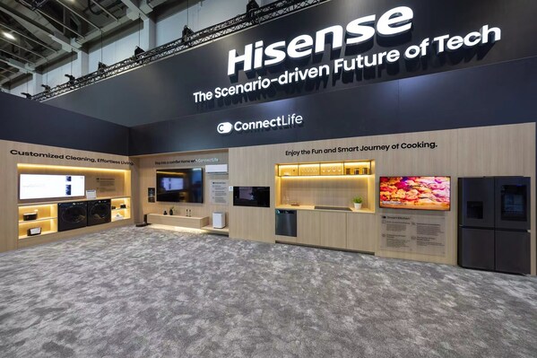 Hisense showcases smart living scenarios at IFA 2024 (PRNewsfoto/Hisense)