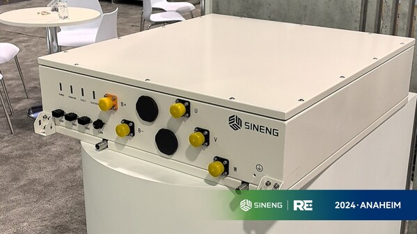 Sineng Electric Launched the New Generation 400kW String PCS at RE+ 2024