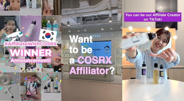 COSRX's #AffiliateWithCOSRX TikTok Challenge Season 1 Wraps Up with 69M+ Views