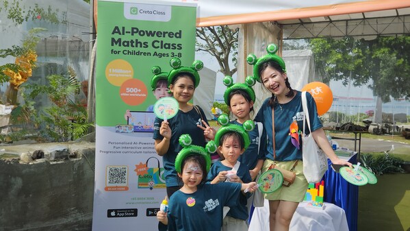 Creta Class Joins Singapore Children's Society for 2024 Fundraising Walk and Sparks Children's Love and Confidence in Maths