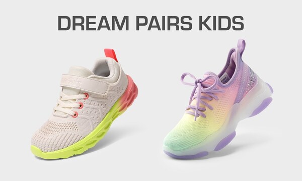 CISION PR Newswire - Dream Pairs Kids Introduces New Fall-Ready Kids' Sneaker Series: EZ-Ons and Sparkle