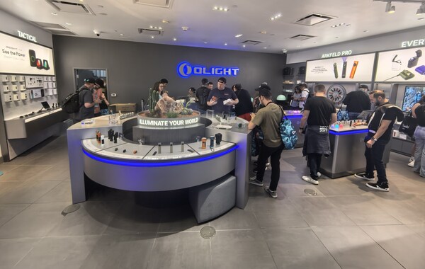 Olight Experience Store at Fashion Show Las Vegas