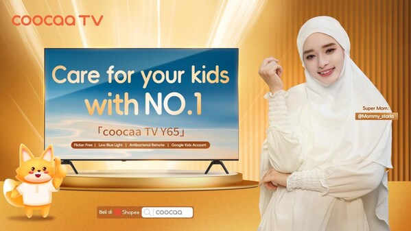 Care For Your Kids with No.1: @mommy_starla Invites You to Join the Childcare Challenge with Indonesia’s Top Brand coocaa TV