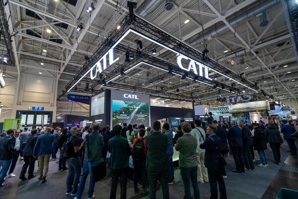 CATL booth (PRNewsfoto/Contemporary Amperex Technology Co., Limited (CATL))