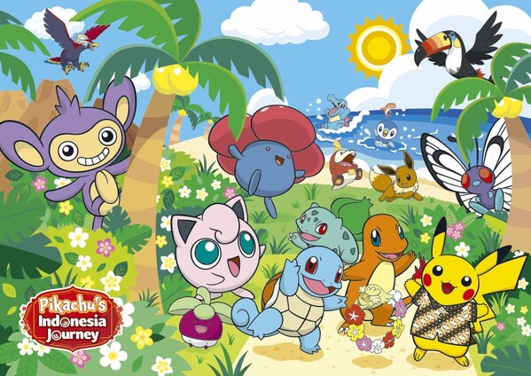 Returning to Indonesia, The Pokémon Company Invites Fans to Enjoy the Exciting Adventure of Pikachu's Indonesia Journey