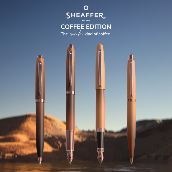 Sheaffer Coffee Edition推出，揭開寫作與咖啡之間的聯(lián)系