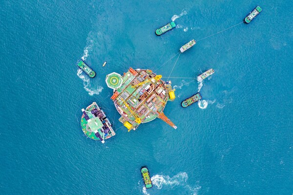 Asia's first cylindrical FPSO 