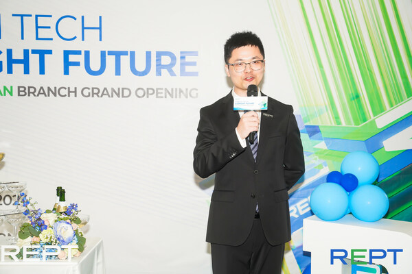 △Jason Hong, General Manager of NA REPT BATTERO