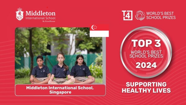 Middleton International School is the first school from Singapore to be in the World’s Best School Prizes 2024.