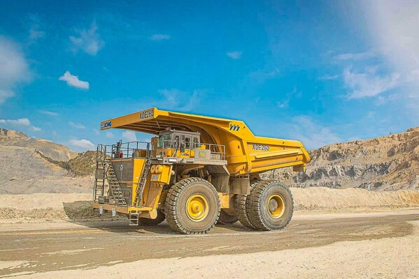 XCMG Delivers XDE260 Dump Truck Designed for Open Pit Mines to Customer in Oceania