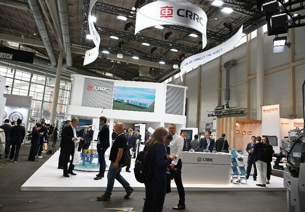 CRRC Showcases its Latest Wind Power Solutions at WindEnergy Hamburg 2024.