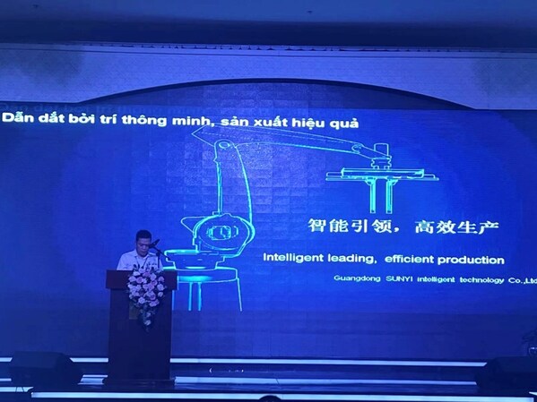 Huang Jianhui, Sales Manager of Guangdong SUNYl Intelligent Technology Co., Ltd.